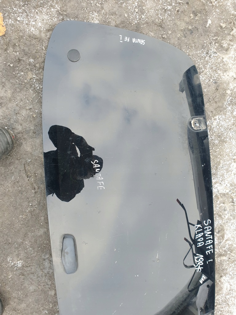 фото №5, Скло кришки кришка багажника багажника задня задня hyundai santafe i