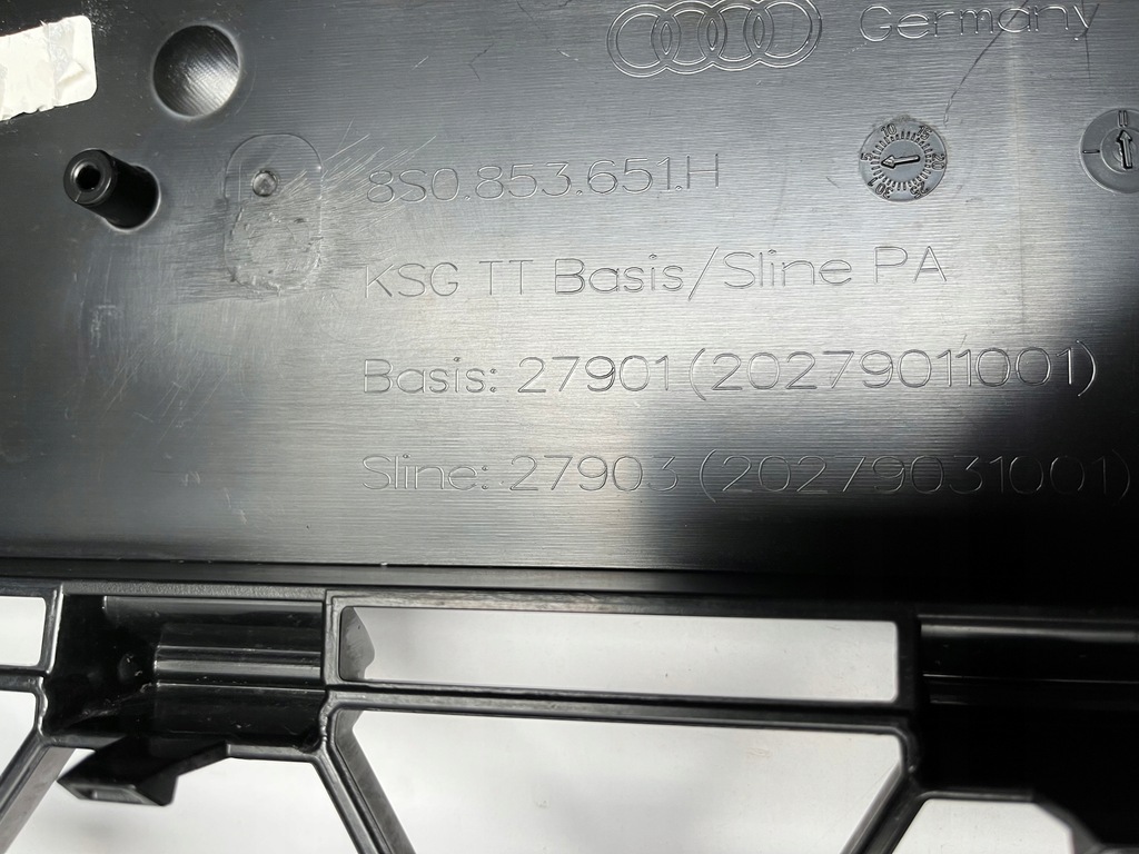 фото №8, Решітка радіатора решітка радіатора audi tt 8s0 lift s-line 8s0853651h