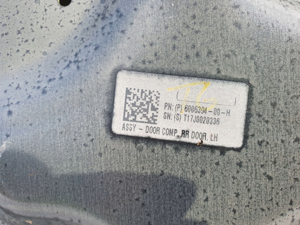 фото №14, Tesla s lift 16-21 двері лівий задня задні ліва 6006394-00-h