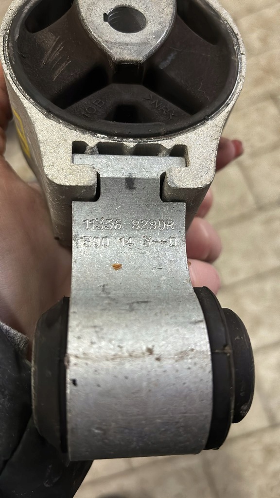 фото №6, Кронштейн подушка двигуна renault espace v talisman 113568280r