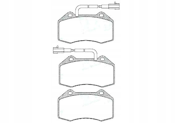 фото №2, Lpr комплект тормозных колодок ham. перед alfa romeo mito