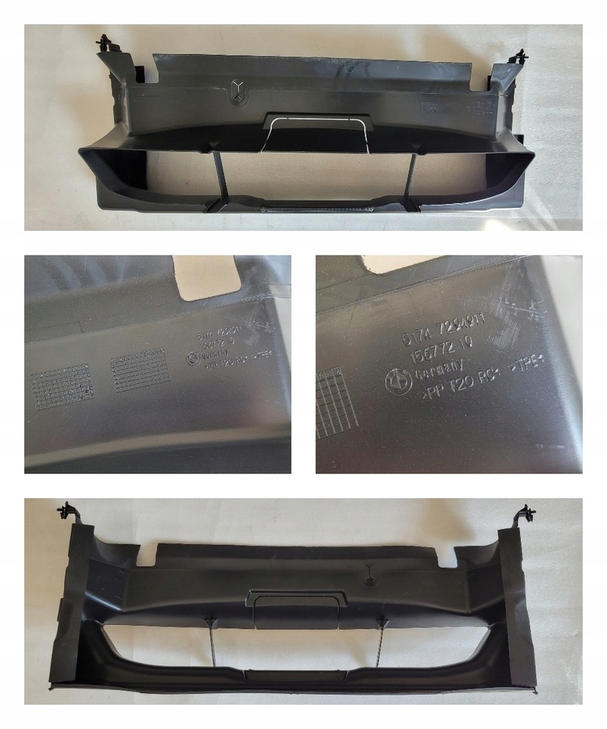 фото №15, Бампер перед впуск решётки противотуманной фары хром значок bmw 6 f12 2011-