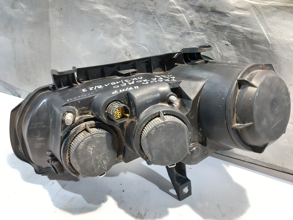 фото №7, Лампа правая перед передняя depo eu alfa romeo 159 h7/h7 линза