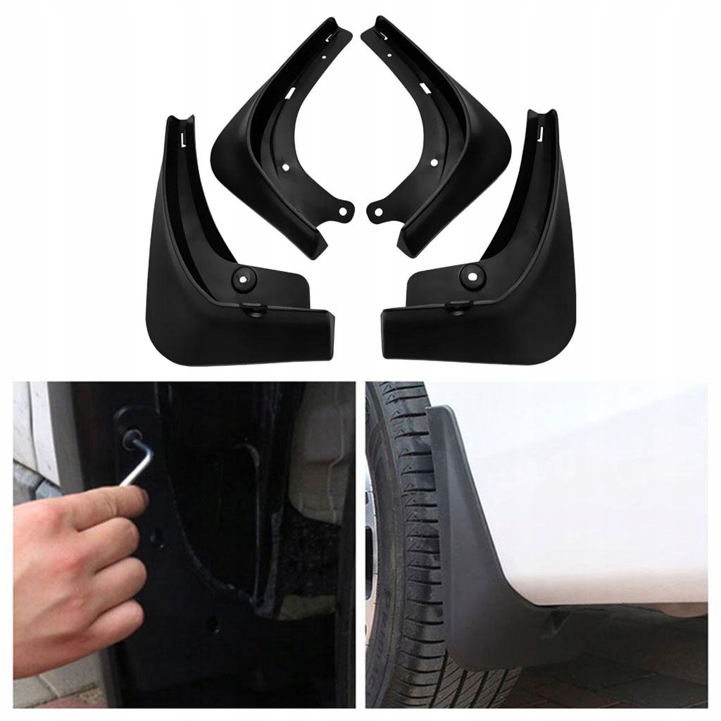 фото №8, 4 . бризковики підходять do modelu tesla 3 аксесуари