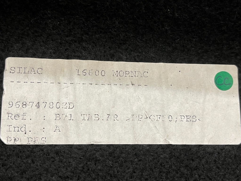 фото №5, Полиця багажника citroen c4 ii b7 96874780zd