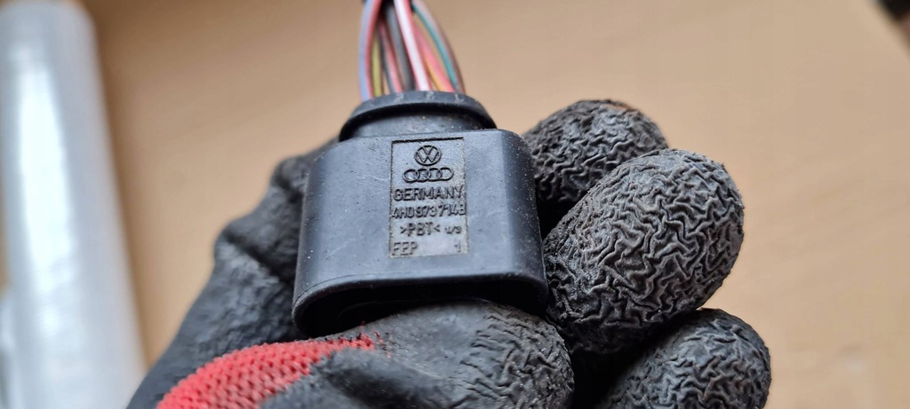 фото №5, A4 b9 8w lift штекер колодка соединитель 4h0973714b a5 8w q5 a6 c7