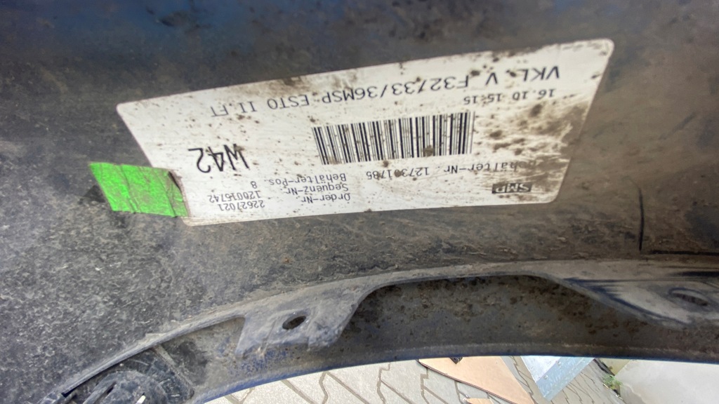 фото №9, Бампер перед передній bmw 4 f32 f33 f36 m набір b45