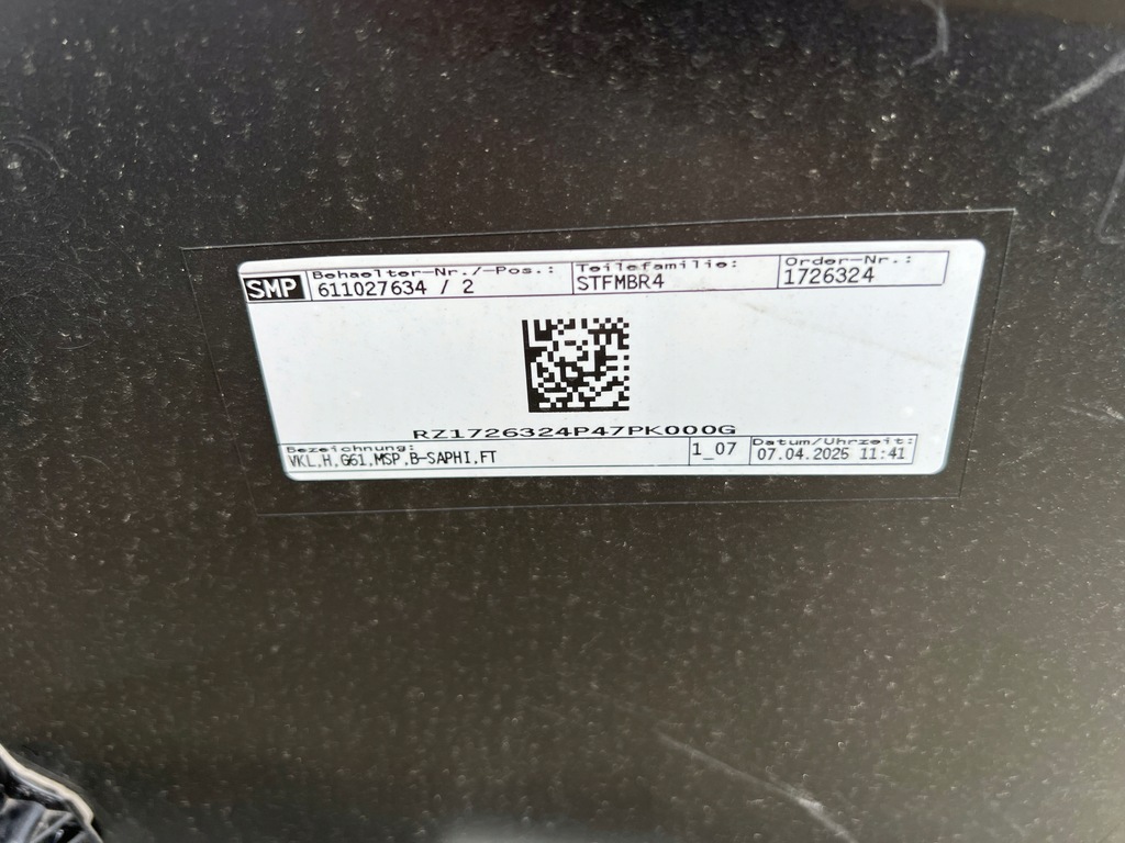 фото №16, Бампер задняя задний bmw 5 g61 m набор цвет 475