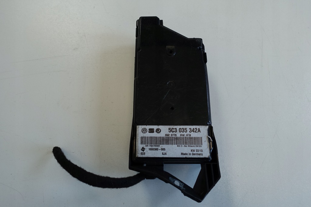 фото №1, Vw beetle cabrio модуль інтерфейс блок керування