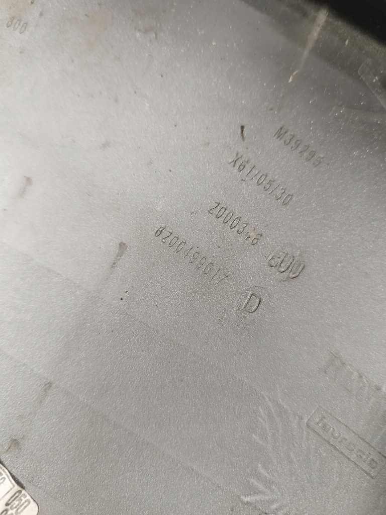 фото №11, Решётка радиатора решётка радиатора бампера renault kangoo 2 ii 2008-2013 цвет o389 8200499017d