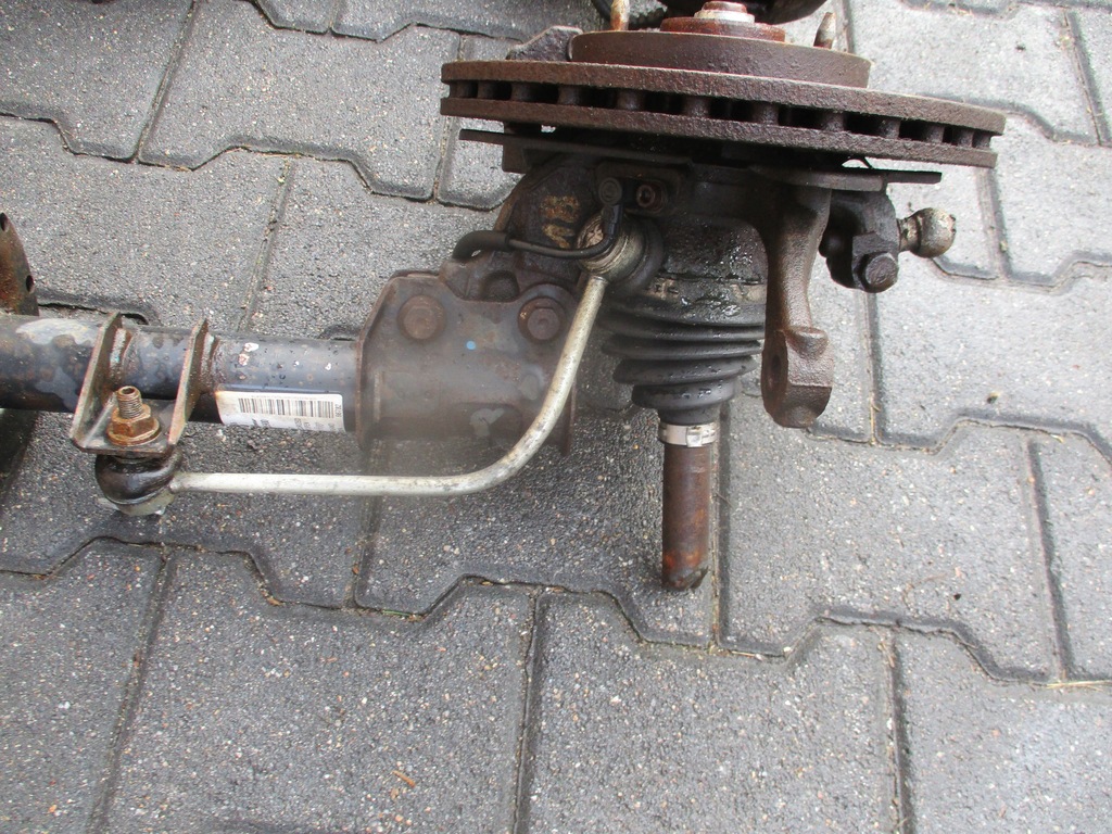 фото №10, Амортизационная стойка амортизатор левый правый перед передний поворотный кулак fiat panda iii 4x4