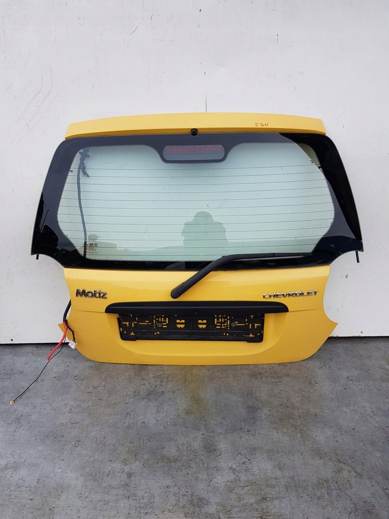 фото №1, Кришка багажника задня багажника chevrolet matiz spark 52u