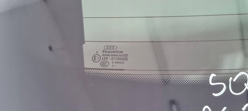 фото №13, Sq8 4m rsq8 q8 кришка багажника багажника задня скло as3 23r lj5l 4m8827025c