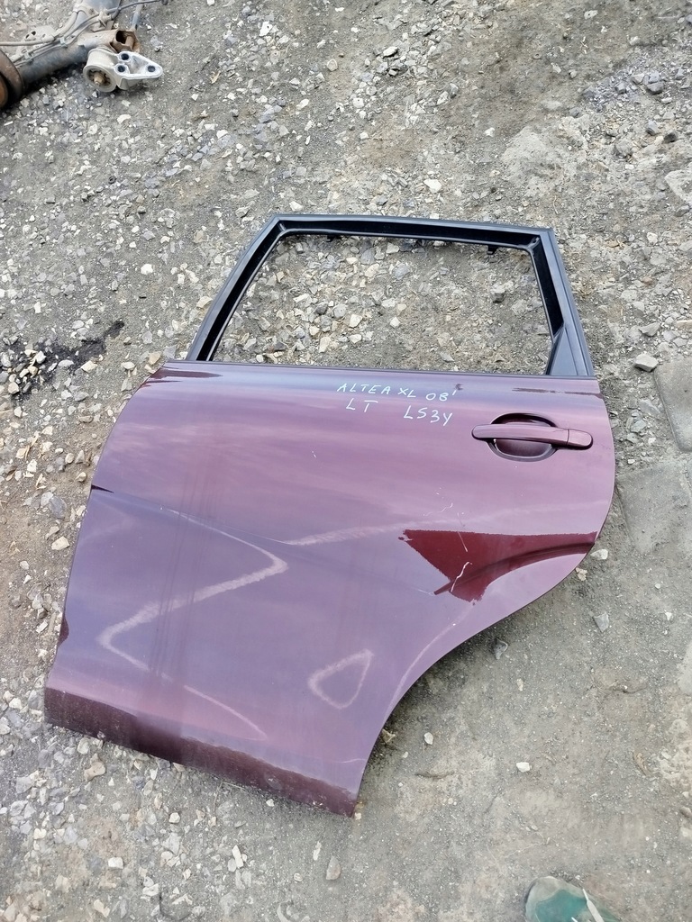 фото №1, Дверь левая левый задняя задние seat altea xl ls3y