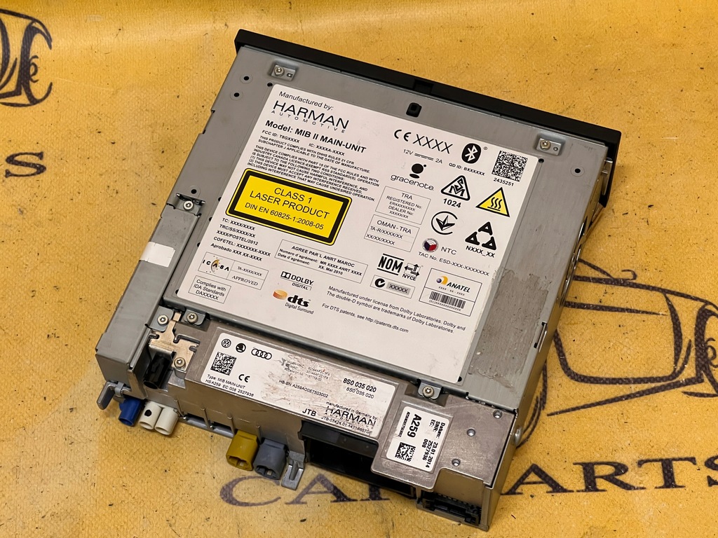 фото №6, Блок mmi навигация считыватель sd дисков audi tt 8s