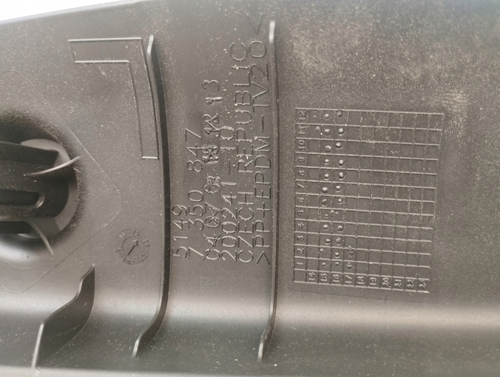 фото №7, Bmw x1 15-22 защита обшивка стойка крышки usa