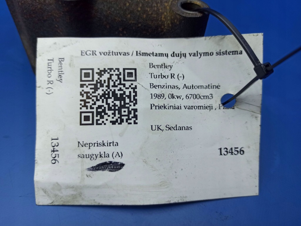 фото №3, Клапан egr bentley turbo r 72334