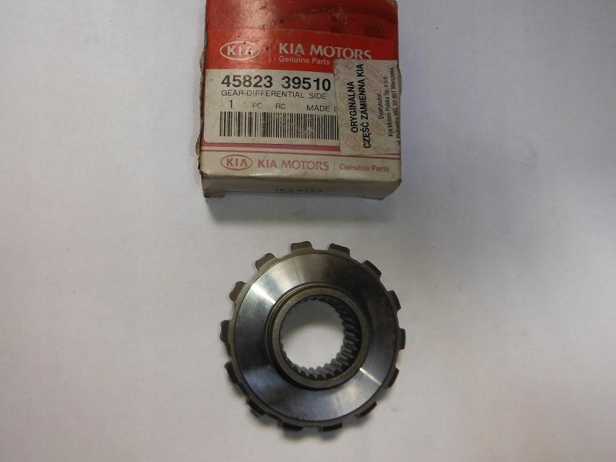 фото №1, Колесо коронное механизма дифференциала kia sportage