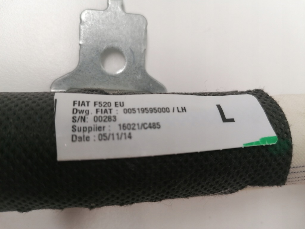 фото №3, Jeep renegade шторка безпеки ліва подушка безпеки оригінал 2014-