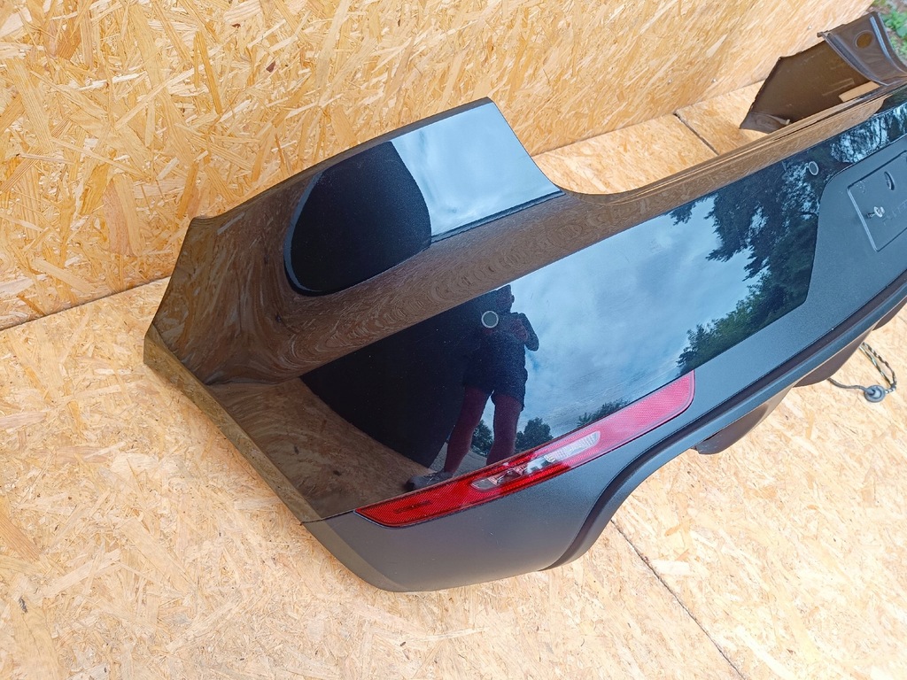 фото №7, Porsche macan kompletny бампер задня з 4xpdc чорний металік c9x 2015r