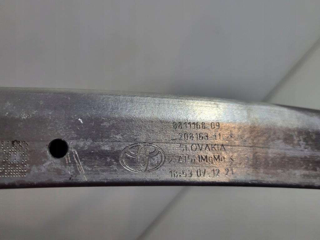 фото №6, Toyota supra mk5 19- балка передняя нижняя усилитель оригинал!