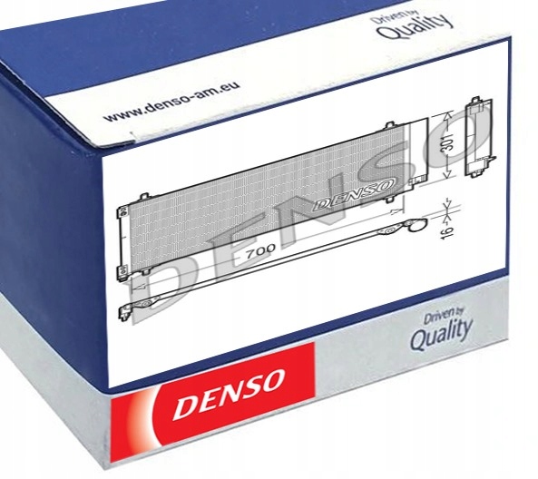фото №1, Denso dcn21027 конденсатор, кондиціонер