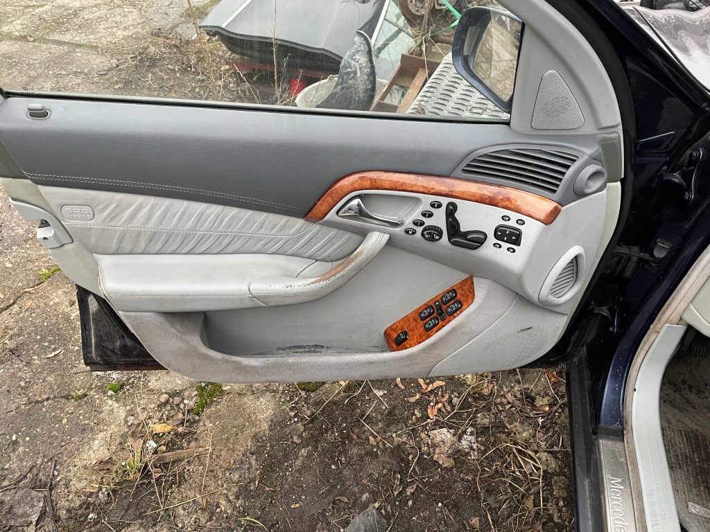 фото №15, Mercedes s w220 long обивка rarytas сиденья кожа заднее сиденье обшивки середина