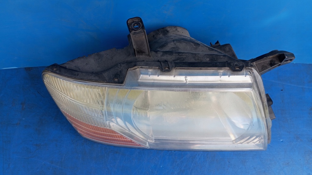 фото №6, Лампа фара правый перед eu 100-87420 mitsubishi pajero iii 2000-2006