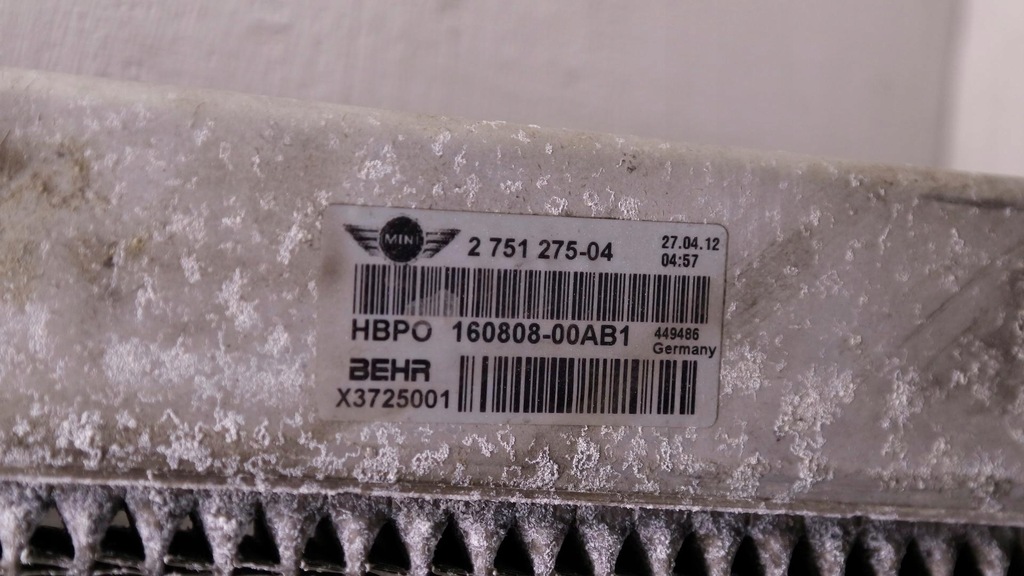 фото №5, Радіатор wody mini countryman r60 160808-00ab1