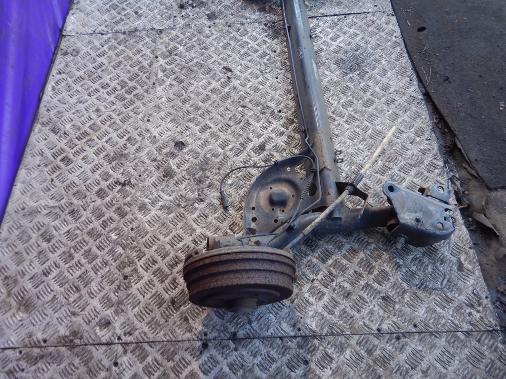 фото №3, Renault modus grand 04-07 oś задняя балка задняя abs
