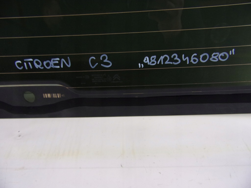 фото №5, Citroen c3 iii скло задня 9812346080