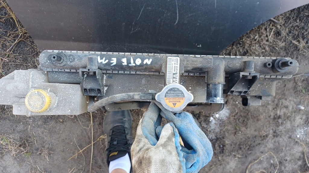 фото №7, Note e11 micra радіатор вентилятор 92100-ax80b