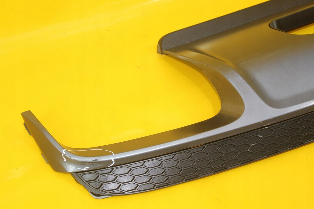 фото №7, Накладка молдинг диффузор бампера задняя audi q7 4m sq7 s-line 4m0807521b