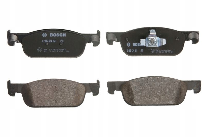 фото №2, Набор тормозные диски + тормозные колодки перед bosch renault clio iv 258mm