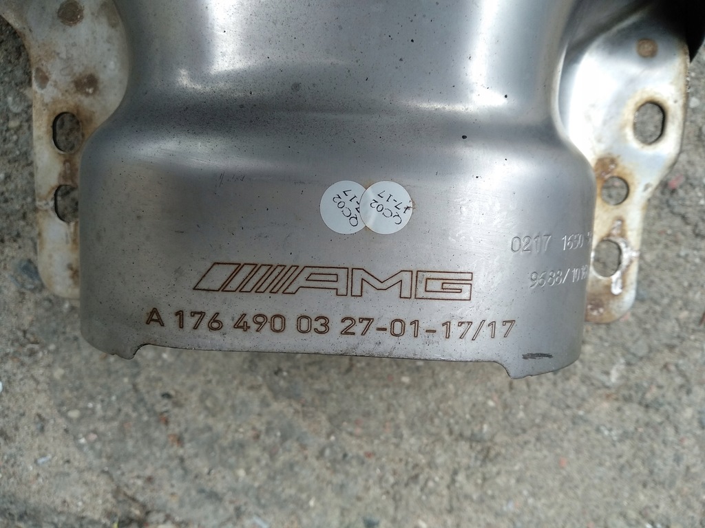 фото №5, Наконечник вихлоп mercedes w176 amg a-klasa