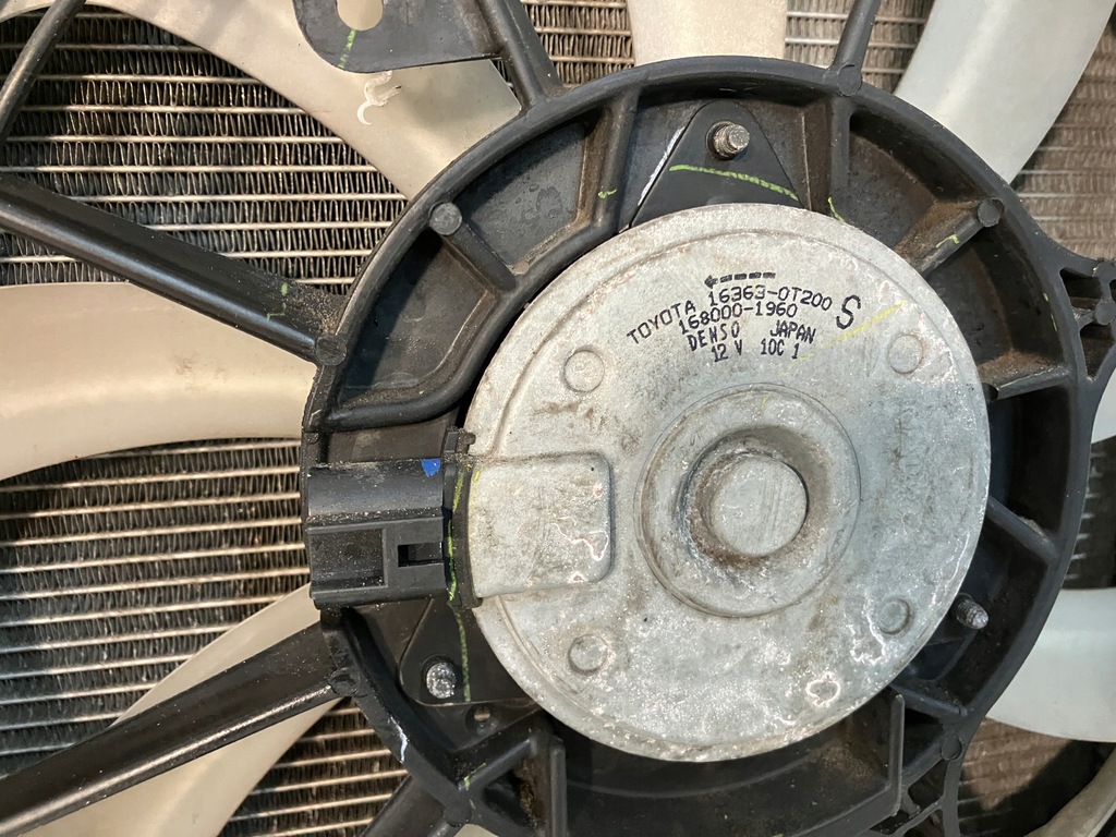 фото №12, Prius iv 1.8 гібрид радіатор wody кондиціонера вентилятори комплект