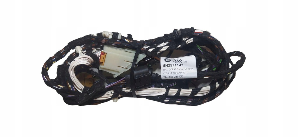 фото №1, Vw golf viii 8 жгут крышки багажника 21r