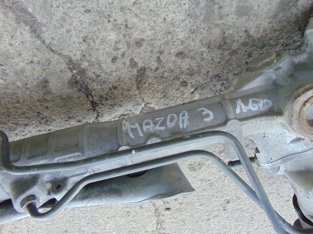 фото №16, Рейка рульова трансмісія mazda 3 08-13 europa bbm4