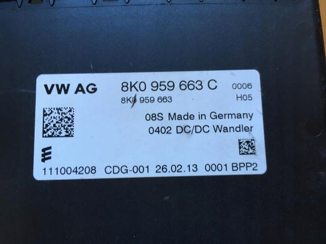 фото №4, Модуль напряжения seat toledo iv 8k0959663c 11-