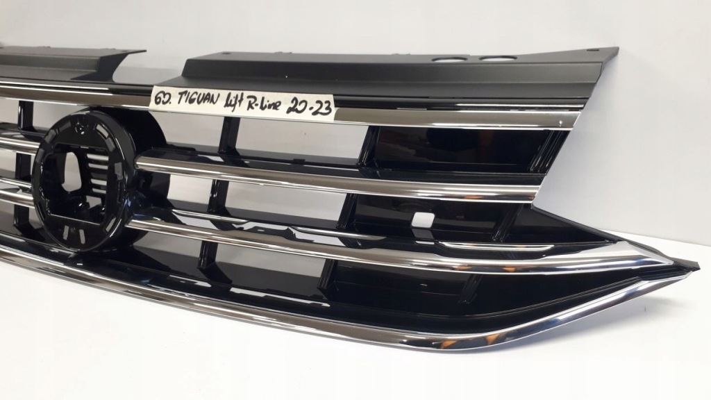 фото №3, Vw tiguan r-line 2020-2023 lift решётка радиатора перед