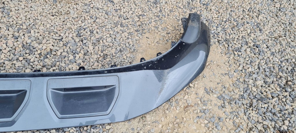 фото №11, Sq7 4m lift q7 накладка спойлер бампера перед sline lz7s 4m0807733f