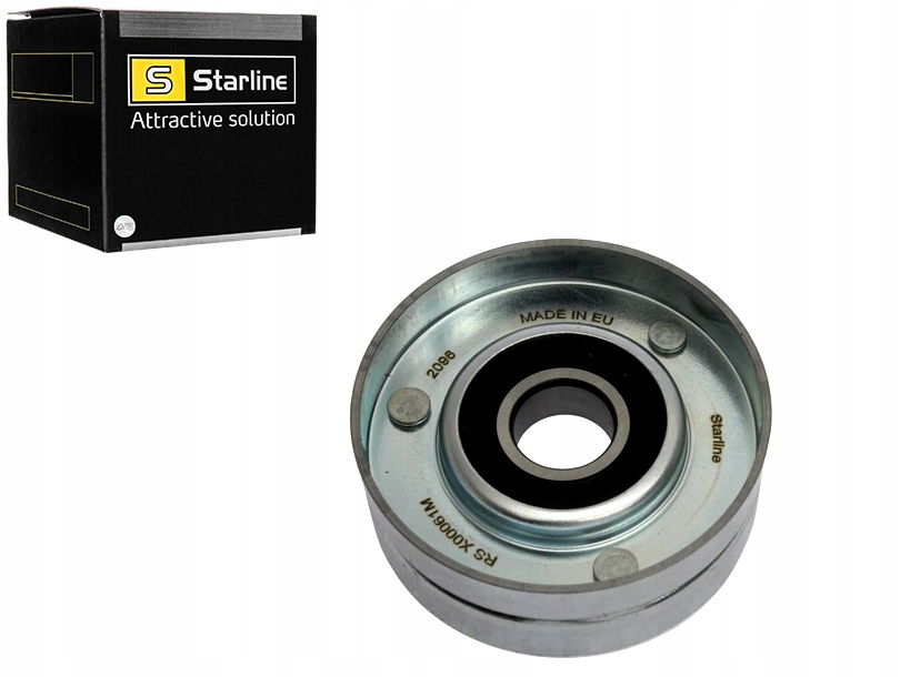 фото №1, Ролик натяжна ремінь клиновий audi seat skoda vw 70x17x24 starline