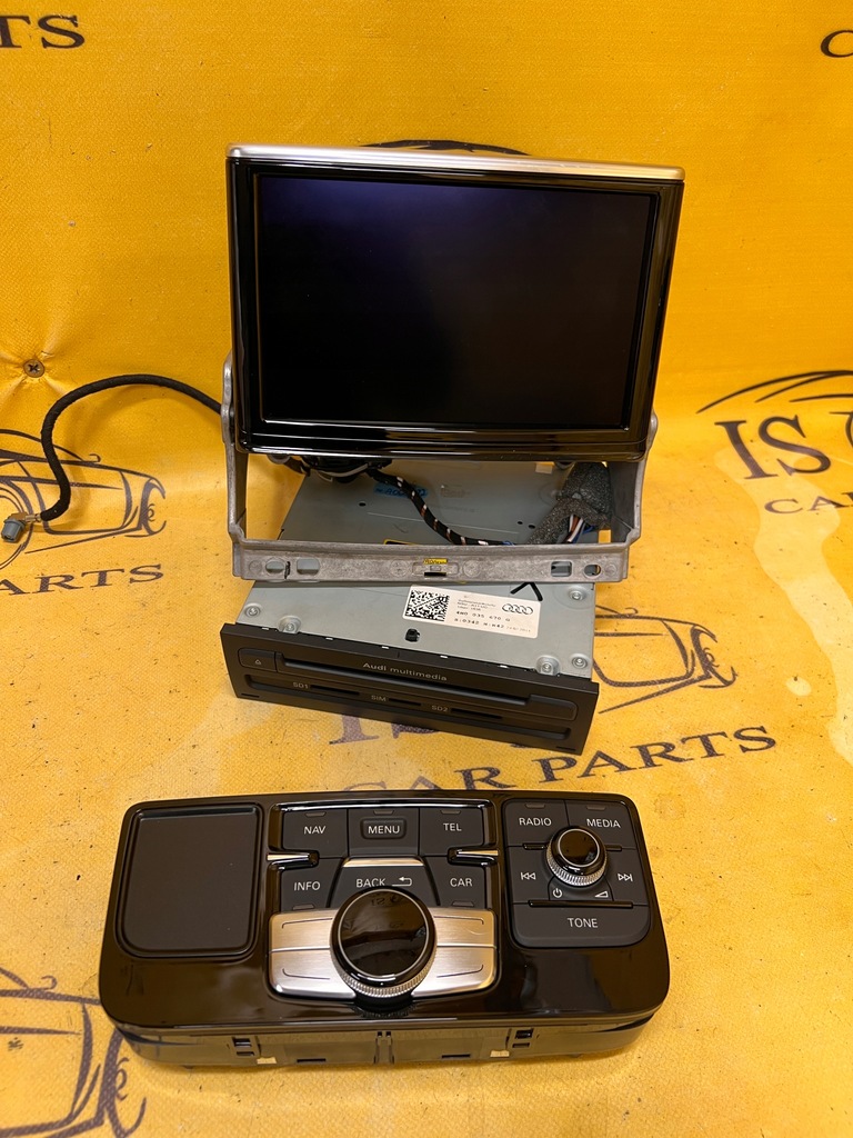 фото №1, Комплект навігація mmi блок радіо audi a8 d4