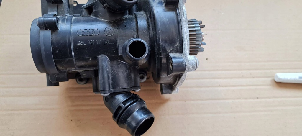 фото №6, A4 b9 8w lift насос wody термостата корпус 2.0 tfsi 06l121111m a5 8w q5 q3