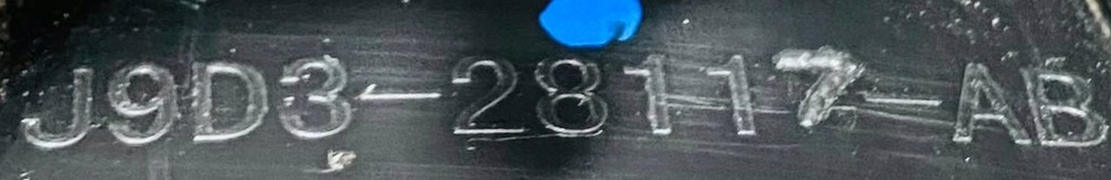 фото №15, Молдинг порог левая задняя jaguar i-pace x590 j9d3-28117-ab