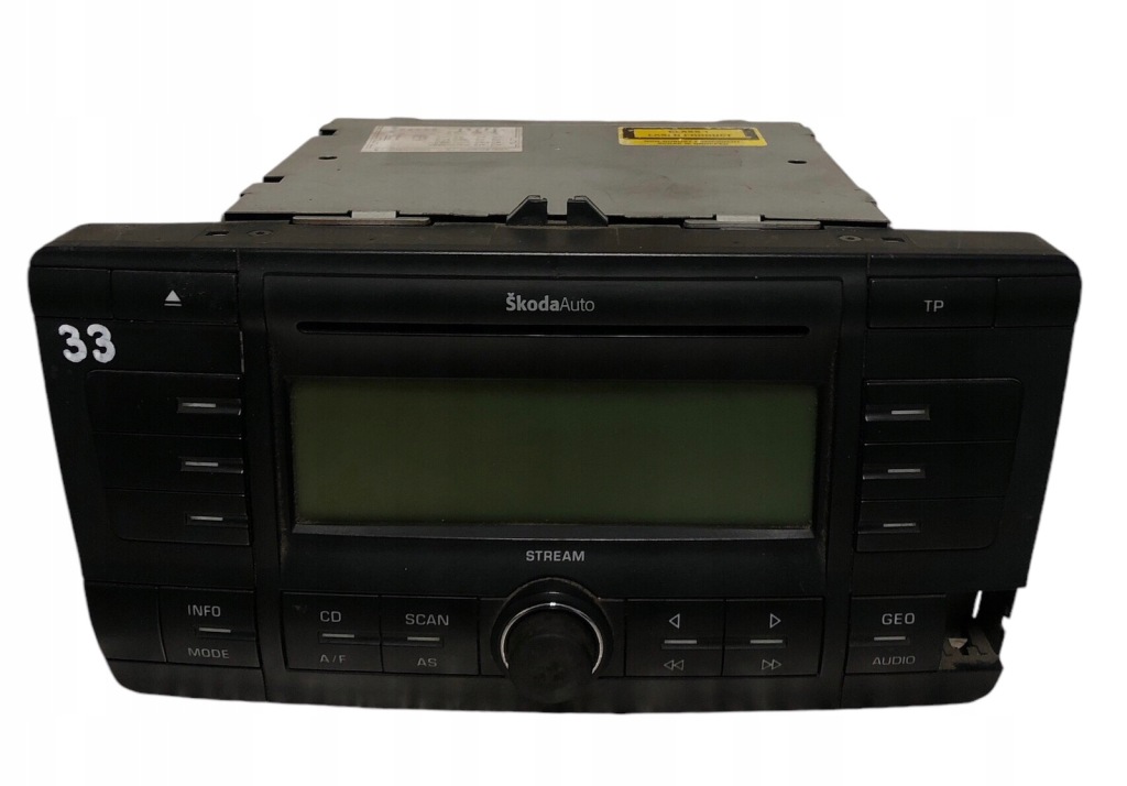 фото №1, 1z0035161a радио проигрыватель skoda octavia ii