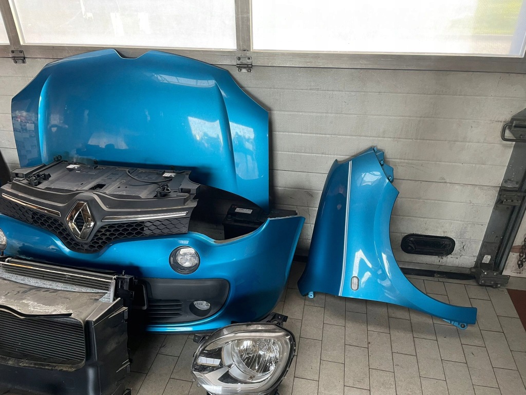 фото №6, Перед бампер лампа капот крила радіатор renault twingo iii terpm
