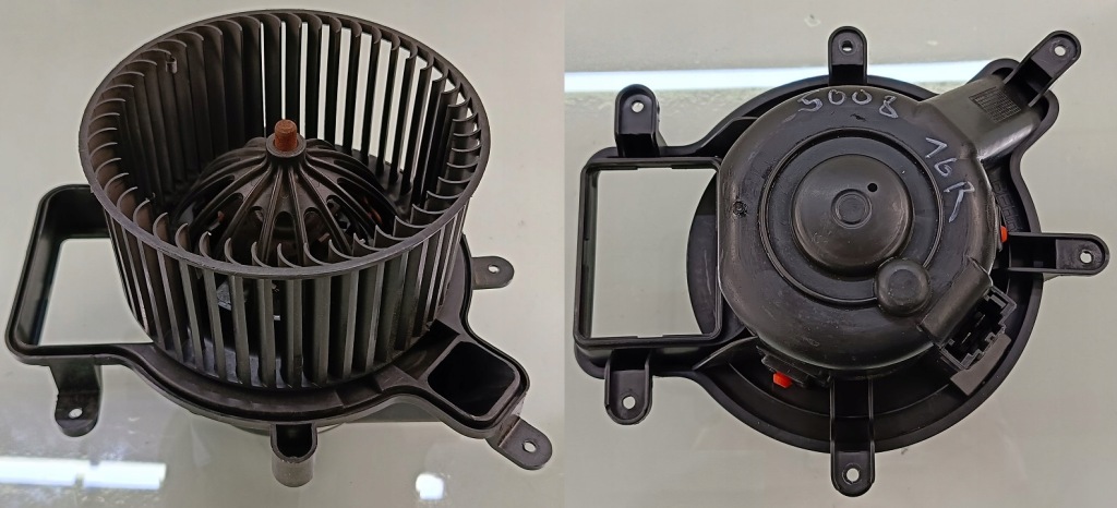 фото №1, Peugeot 5008 lift 16 r вентилятор повітродувка обігрівача