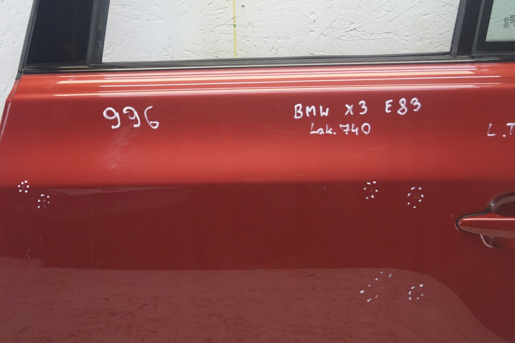 фото №6, Дверь левый задняя bmw x3 e83 470