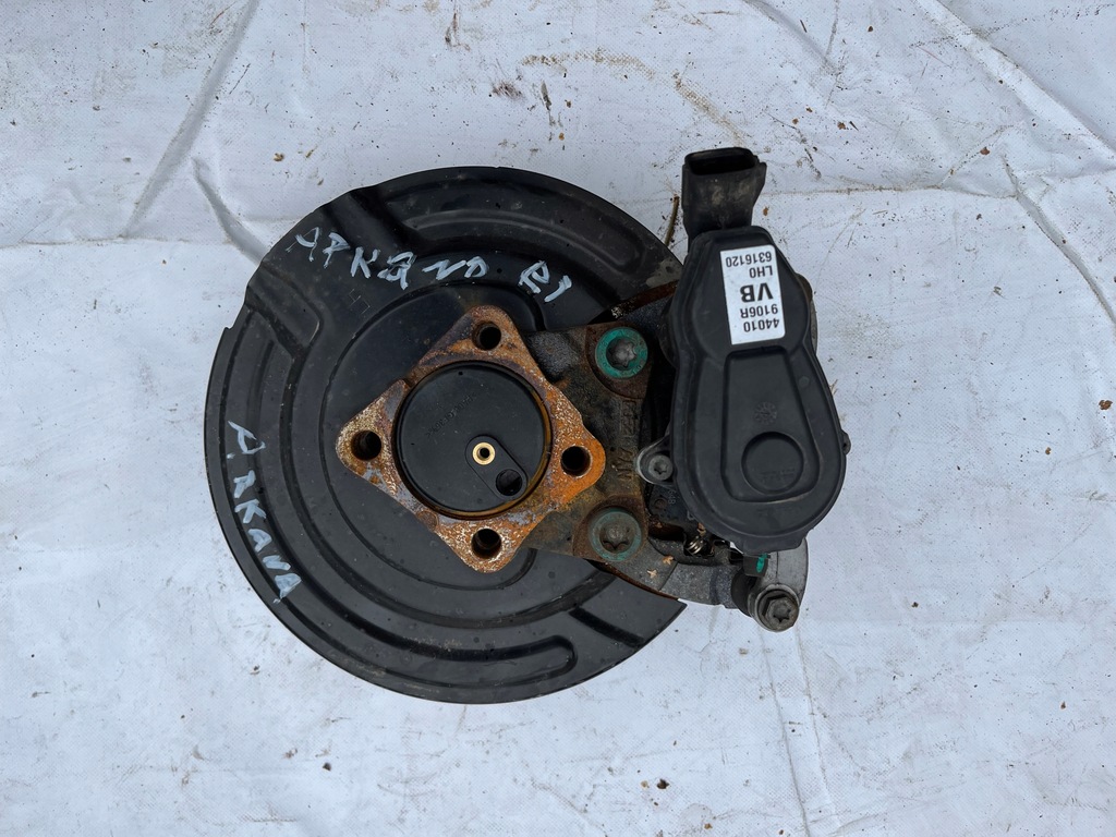 фото №2, Поворотный кулак ступица суппорт левый задняя задний renault arkana